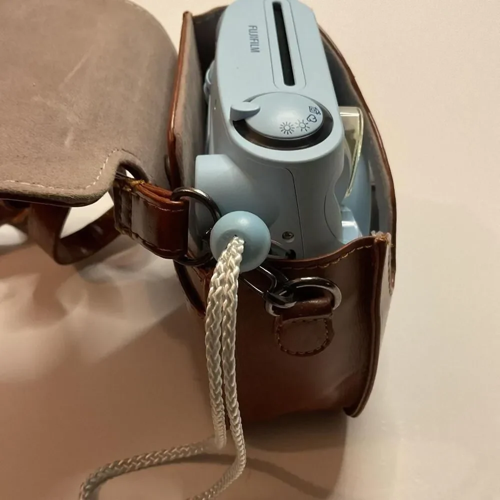 Instax Brown and Blue Cameras-and-accessories